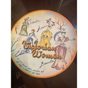 I. Godinger & Co. Home Essentials Victorian Women Dessert Plates 4 NIB